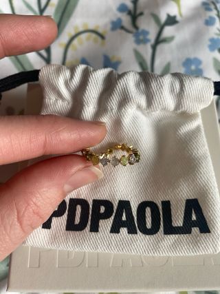 Anillo PDPAOLA Bañado Oro