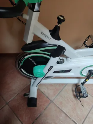 Bici Estática Blanca