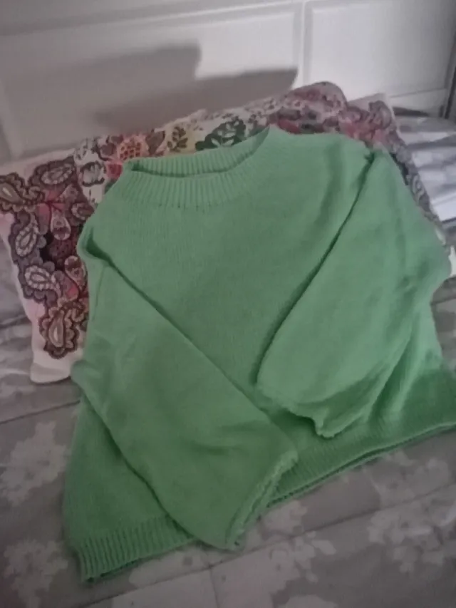 Jersey Valentina verde claro ideal