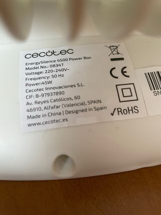 Ventilador Cecotec EnergySilence