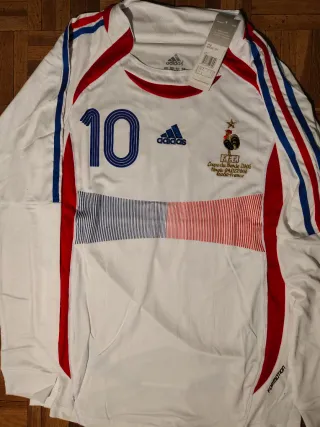 Camiseta Francia Zidane 10 2006 tallas m y l