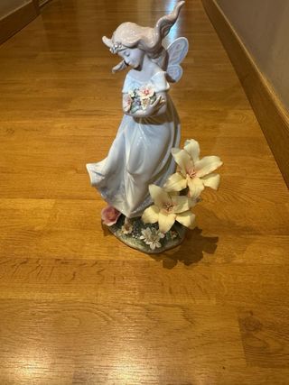 Figura Lladro Valencia Spagna 'Giardino delle fate'