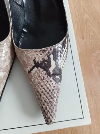 Zapatos tacón serpiente,num 40