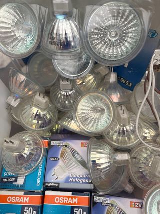 Lámparas Halógenas OSRAM GU 5.3 (50W) 30 lámparas