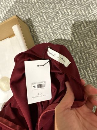 Mono Pura Vida Burdeos talla M