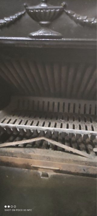 Estufa Hergóm Franklin Hierro Fundido