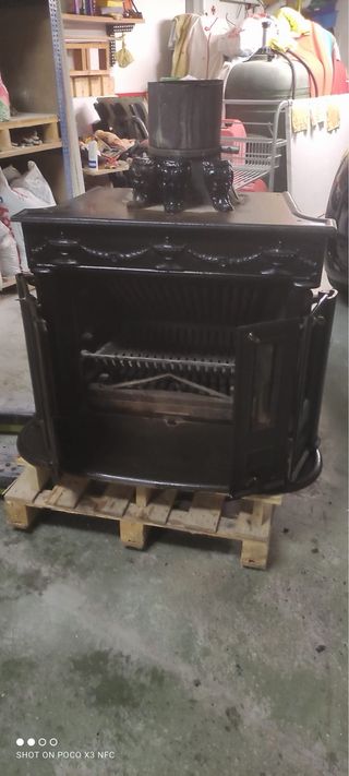 Estufa Hergóm Franklin Hierro Fundido