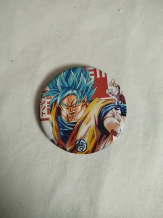 Pin Goku Super Saiyan Azul
