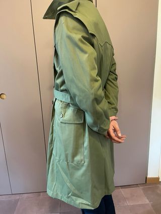 Gabardina Oficial Ejército de Tierra Verde