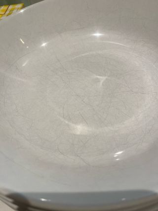 Vajilla Ikea Blanca Porcelana