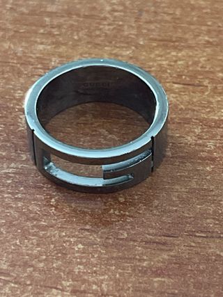 Anillo Gucci Plata