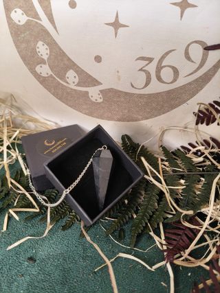 Péndulo Facetado Shungit