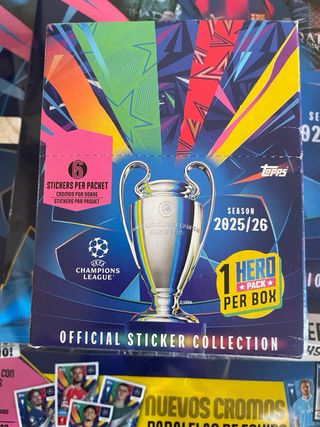 Colección Champions League 2025/26 Topps
