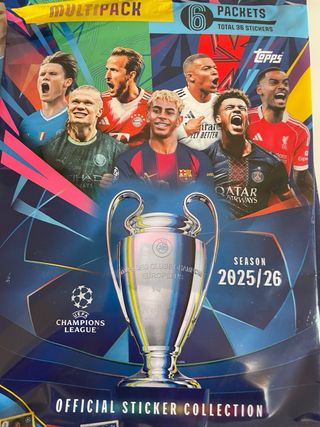 Colección Champions League 2025/26 Topps