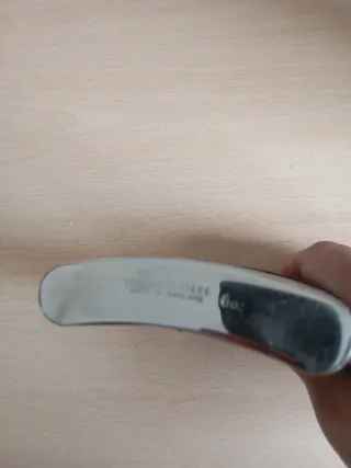 Petaca cuero y acero inoxidable