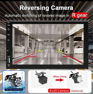 Pantalla Coche 7” CarPlay + Android Auto