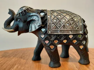 Figura Elefante Suerte Decorativo