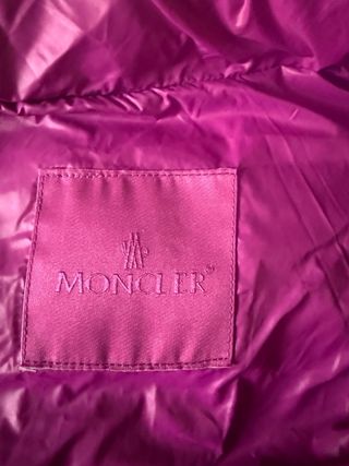 Chaqueta Moncler Talla S Morado