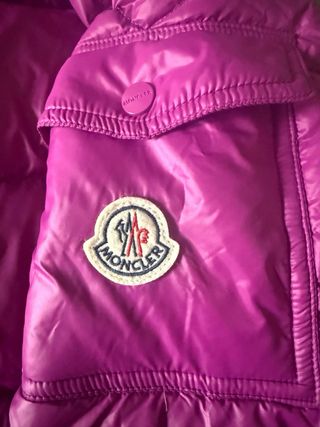 Chaqueta Moncler Talla S Morado