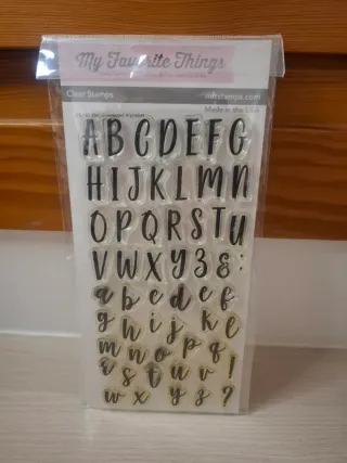 My Favorite Things Sell Connected Alphabet Stamps