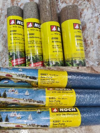 SIN ABRIR Lote 42 tapices Noch para maquetas