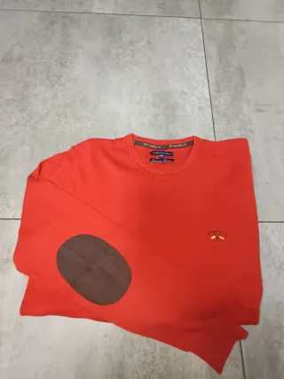 Jersey Spagnolo Naranja Cuello Redondo Talla S