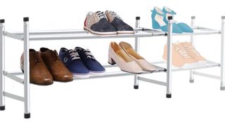 Zapatero Metálico 2 Niveles