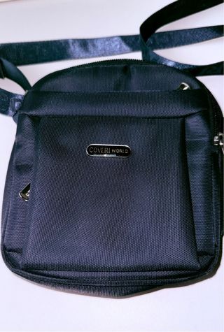 Borsello uomo Coveri World blu