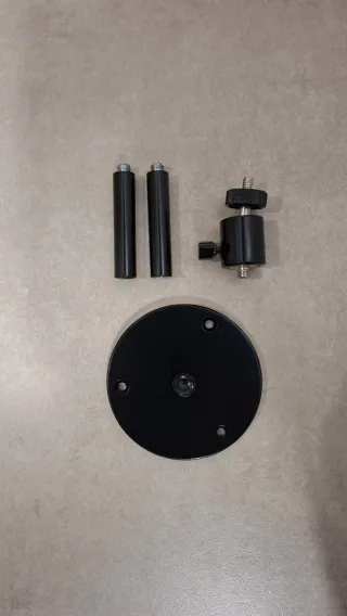 Soporte Estándar de Cámara Metálico Negro