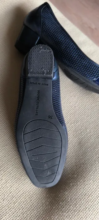 Zapatos Doctor Cutillas, nuevos, Talla 36, Azul