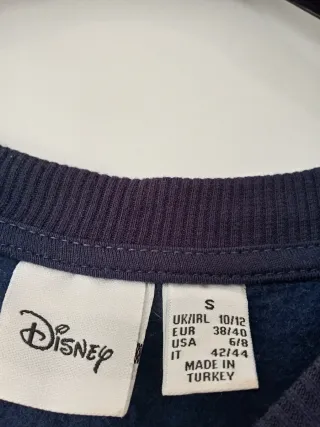 Sudadera Mujer Stitch Azul y Rosa