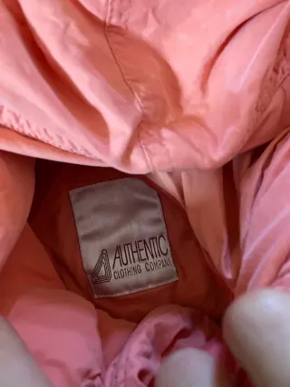 Chaqueta deportiva rosa retro talla única