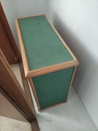 Cómoda de bambú y ratán