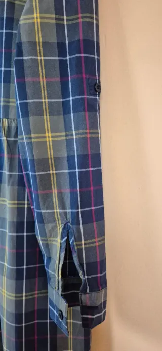 Vestido Pepe Jeans cuadros verde multicolor