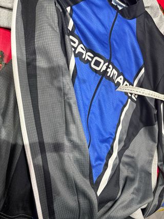 Maglia Ciclismo Performance Blu Nera