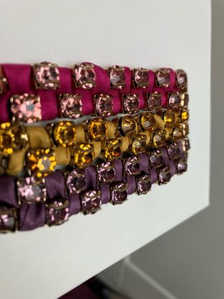 Pulseras Zara pedrería