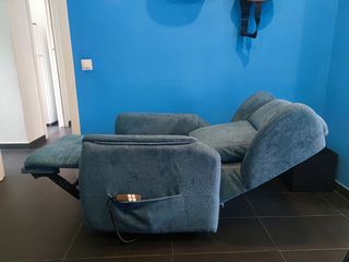 Sillón relax y elevador dos motores