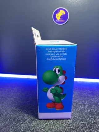 Nuevo - Mando Wii U Yoshi Wired Fight Pad