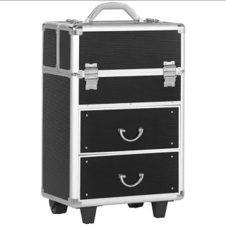 Maleta de maquillaje con ruedas