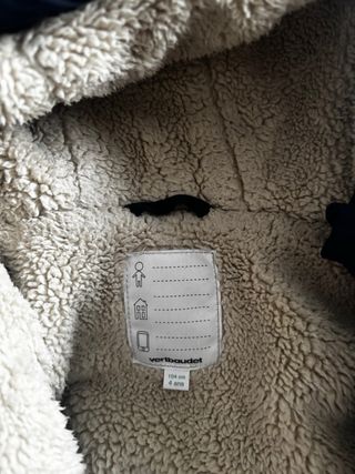 Chaqueta niño azul forro polar desmontable 3 en 1