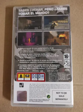 Juego PSP SOCOM U.S. Navy Seals