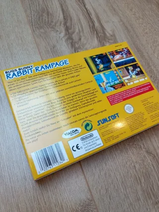 Bugs Bunny Rabbit Rampage SNES PAL