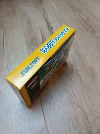 Bugs Bunny Rabbit Rampage SNES PAL