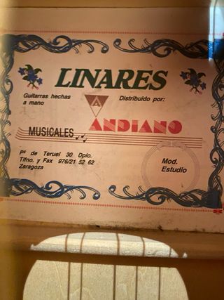 Guitarra Española Linares