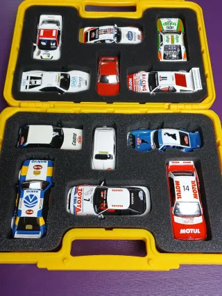 Maletín Scalextric Colección Rallies Míticos