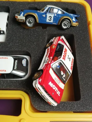 Maletín Scalextric Colección Rallies Míticos