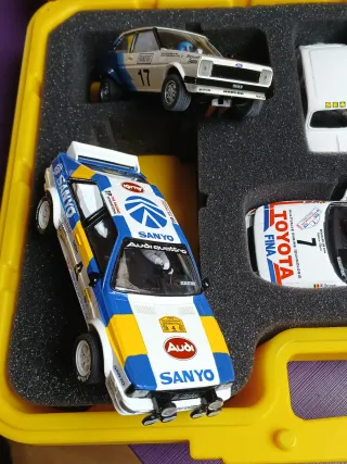 Maletín Scalextric Colección Rallies Míticos