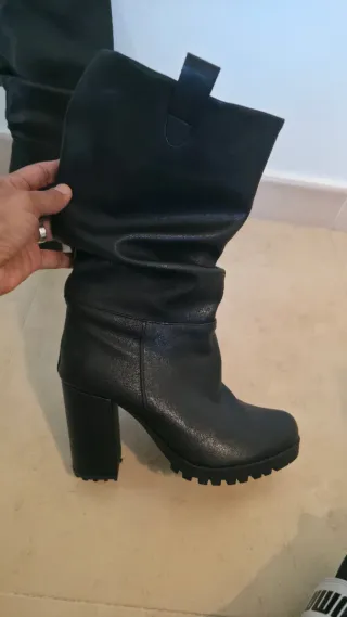 Botas Altas Negras