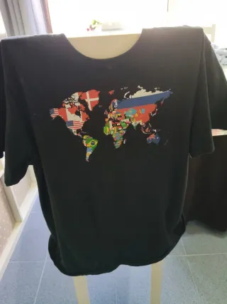 Lote 4 Camisetas Kappa Talla M