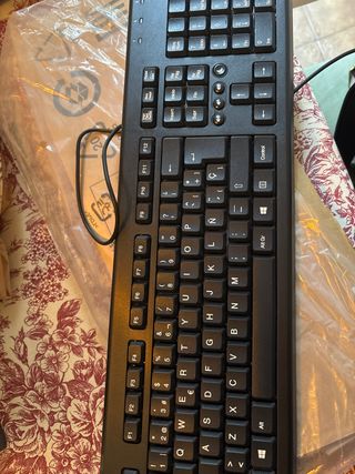 Teclado HP USB Negro